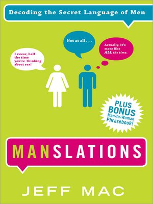 cover image of Manslations